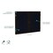 Ghent Enclosed Bulletin Board, 2 Door, Rcycl, Walnut Frm, 3 ft H x 5 ft W, Confetti PN23660TR-CF - alternate 3